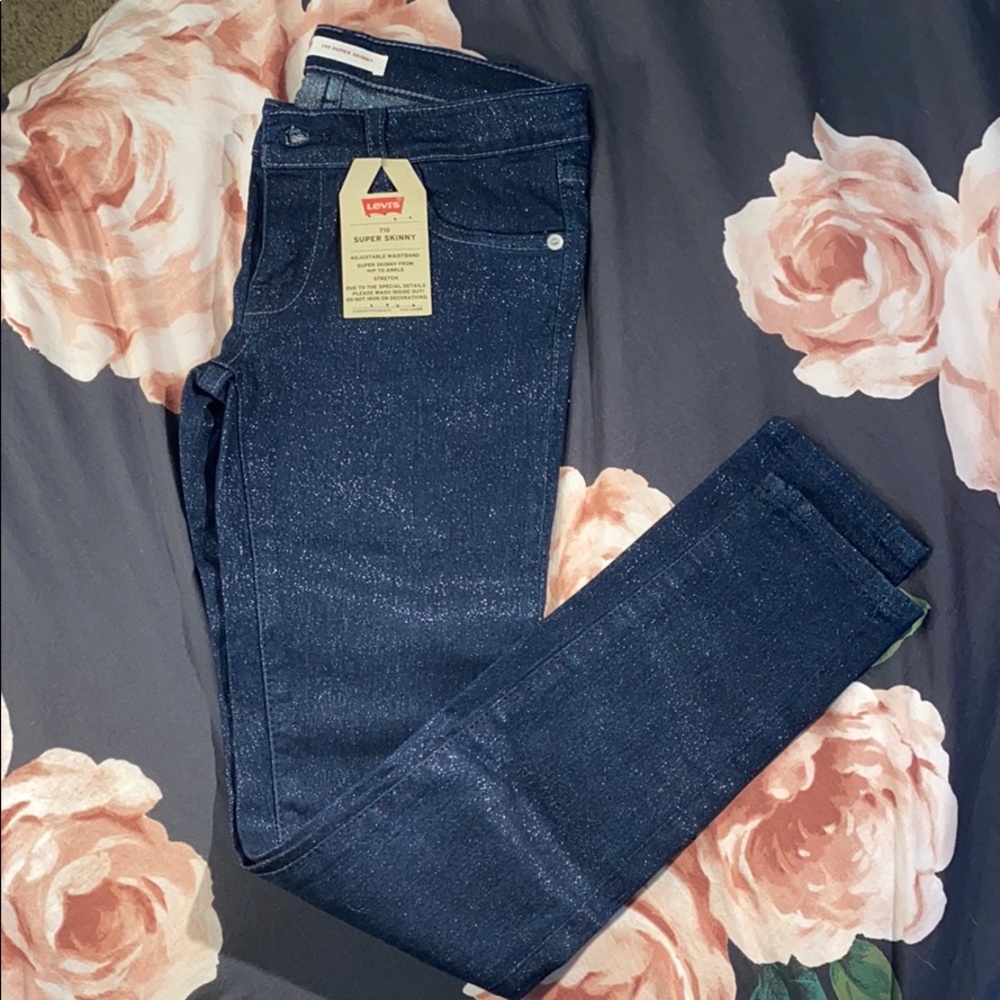 Girls Levis 710 super skinny Jeans